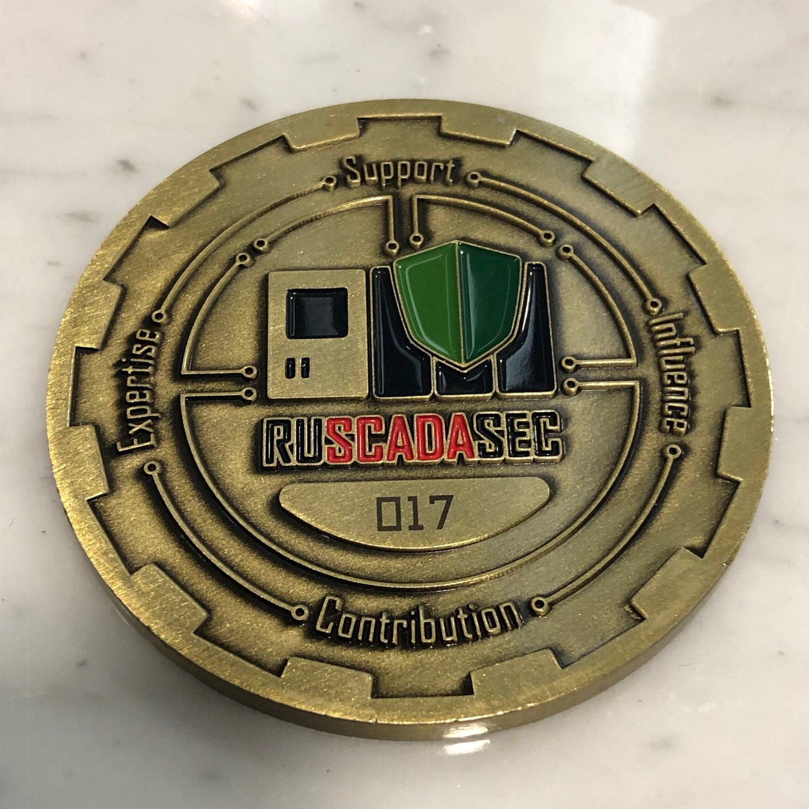 RUSCADASEC Challenge Coin #17